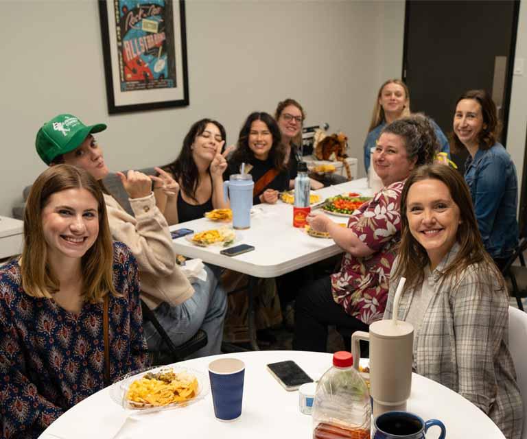 Redroc Thanksgiving meal