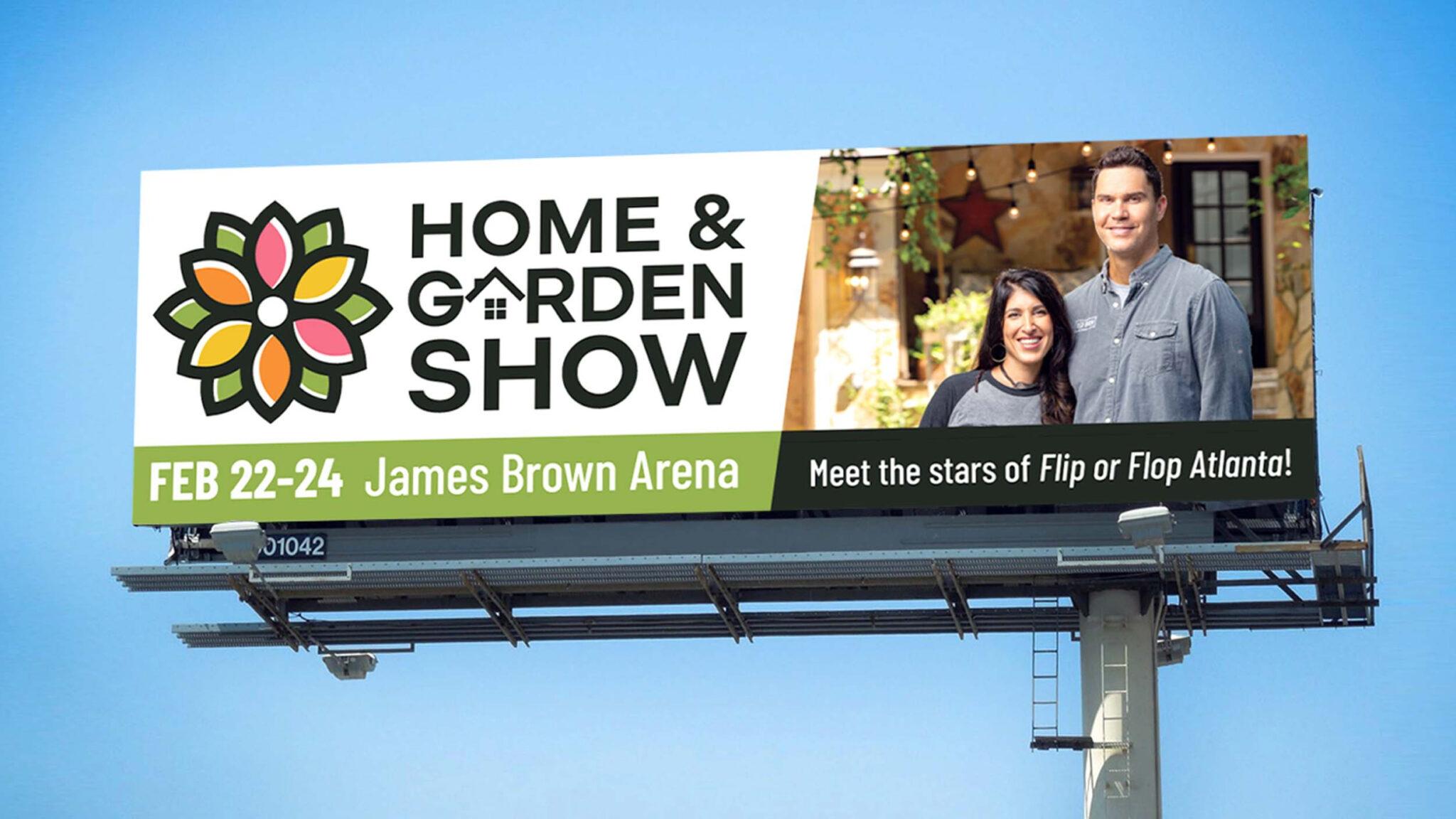Showcase of a billboard advert