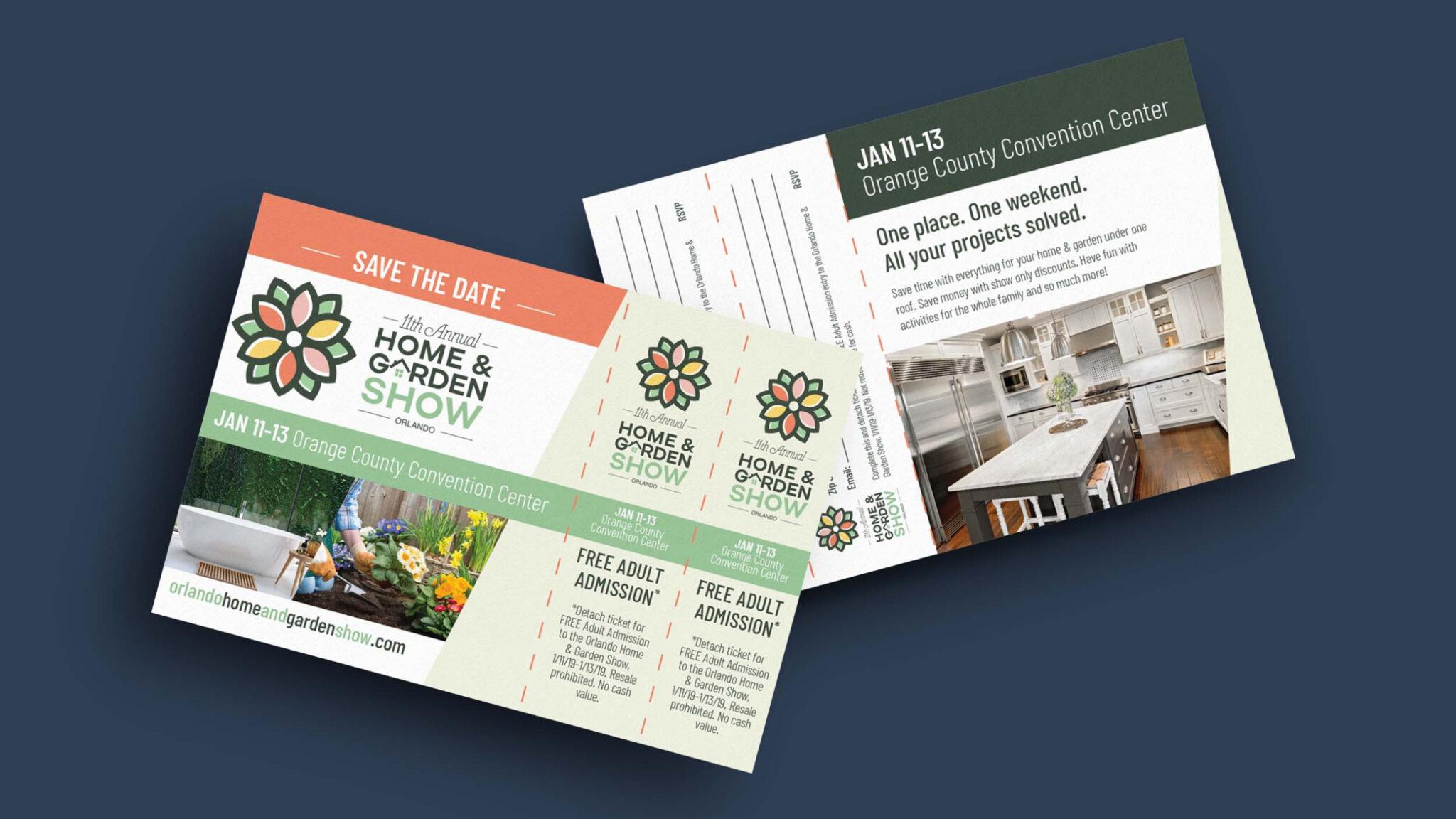 Showcase of direct mail advert